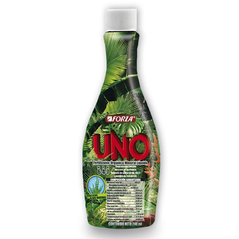 Fertilizante UNO Orgánico 240ml Mineral Fercon