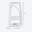 Esquinero para baño Rimax