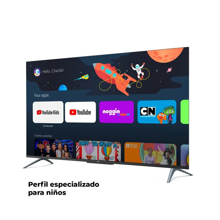 TV KALLEY 50" Pulgadas 127 cm GTV50UHDQV2 4K-UHD QLED Smart TV Google