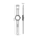 Reloj KALLEY K-SWR3 35 mm Rosado|Blanco