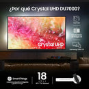 TV SAMSUNG 70" Pulgadas 70DU7000 4K-UHD LED