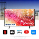 TV SAMSUNG 70" Pulgadas 70DU7000 4K-UHD LED