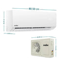Aire Acondicinado Convencional MABE 12000 Btu 110 V