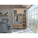 Closet Z Duna 120 cm con Cinco Puertas y Dos Cajones