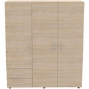 Closet Dassel Rovere 140.1x161.5cm con 2 Cajones