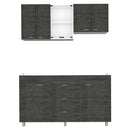 Cocina Lumina Roble Gris 150 cm