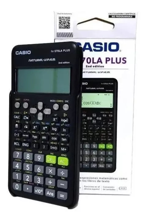 Calculadora Casio Fx-570la Plus Científica