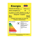Nevera Kalley K-NT245L 245 L No Frost Inverter Gris