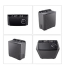 Lavadora LG Doble Tina 15Kg Negro Roller Jet