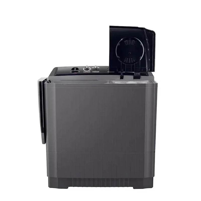 Lavadora LG Doble Tina 15Kg Negro Roller Jet