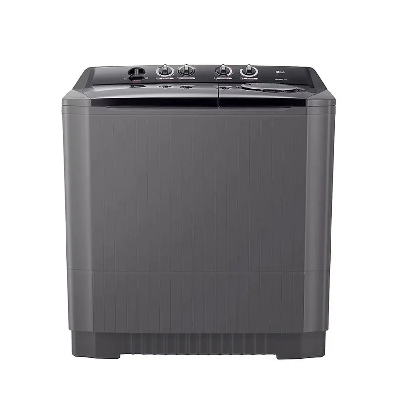 Lavadora LG Doble Tina 15Kg Negro Roller Jet