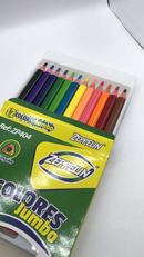 Colores Jumbo Zeppelin x 12