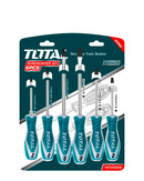 Juego de destornilladores Total x 6