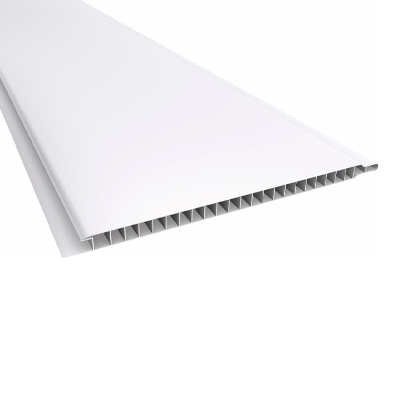 Lámina de cielo raso en PVC Color Blanco 5.95 x 0.30 cms