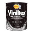 Pintura Viniltex Tiza - Negro - Cuarto de galón