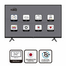 Televisor KALLEY 32" Pulgadas 81 cm TV32HDG HD LED Plano TV