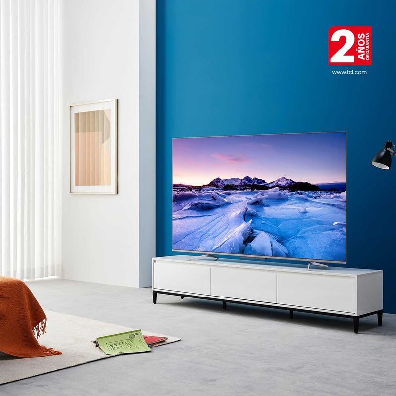 TV TCL 50" Pulgadas 127 cm 50P725 4K-UHD LED Plano Smart TV