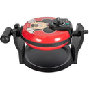 Wafflera KALLEY Mickey Mouse de Disney K-DWM1 Rojo