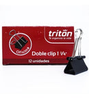 Doble Clip 1 1/4" Triton